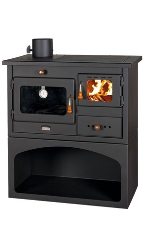 Cuisinière poêle bois - poêle, à