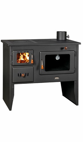 Cuisinière poêle bois - à,